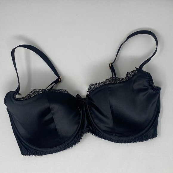 Agent Provocateur Sloane Black Bra 34E NWOT - Picture 10 of 16